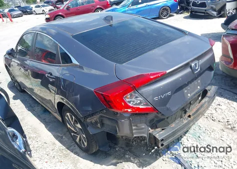 2017 Honda Civic Ex from USA, damaged, VIN 19XFC2F73HE232435